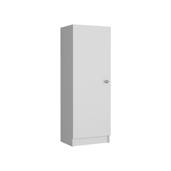 Alacena Nadir, Blanco, con Una Puerta y Amplio Espacio de Almacenamiento ZF - VIRTUAL MUEBLES