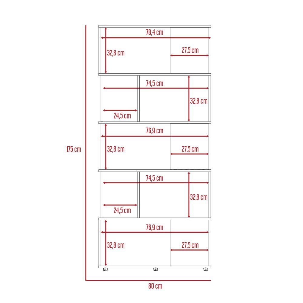 Combo para Sala, Noah, Incluye Biblioteca, Escritorio y Mesa para TV - VIRTUAL MUEBLES