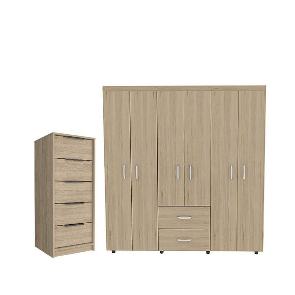 Combo para Habitación Pumilla, Incluye Closet y Organizador.