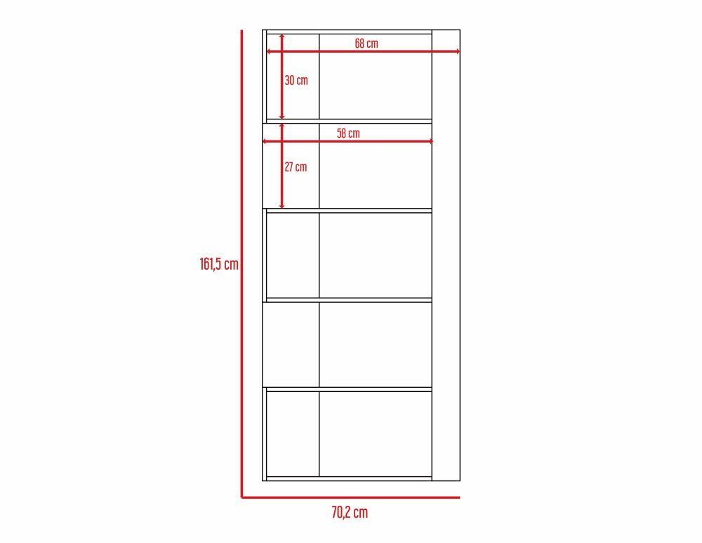 Combo Para Sala Louis, Incluye Panel Tv Y Biblioteca Cubo.