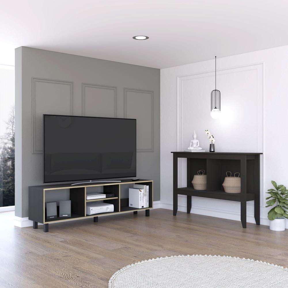 Combo Para Sala Toronto, Incluye Mesa Para Tv Y Mesa Auxiliar.