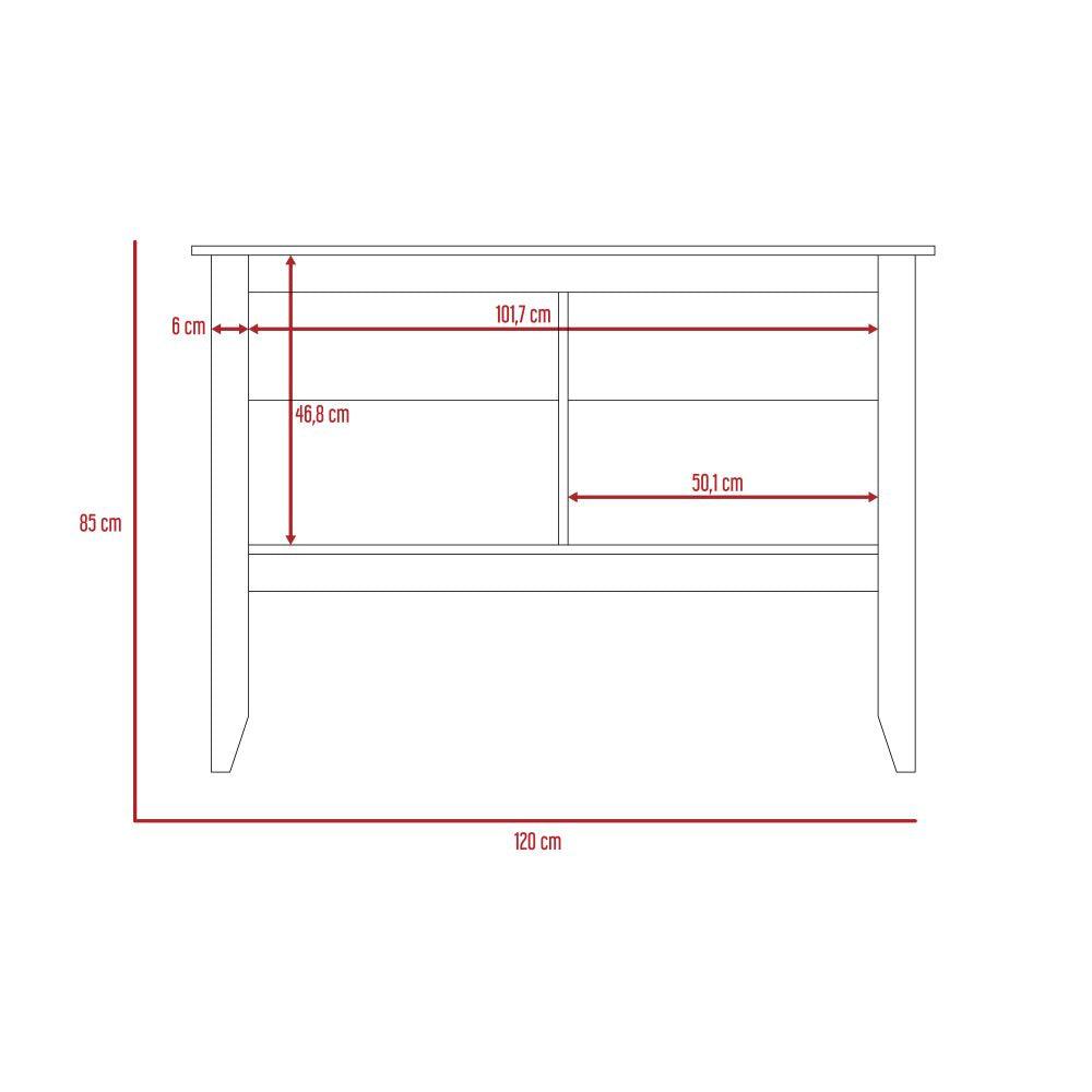 Combo Para Sala Estocolmo, Incluye Mesa Para Tv Y Mesa Auxiliar.