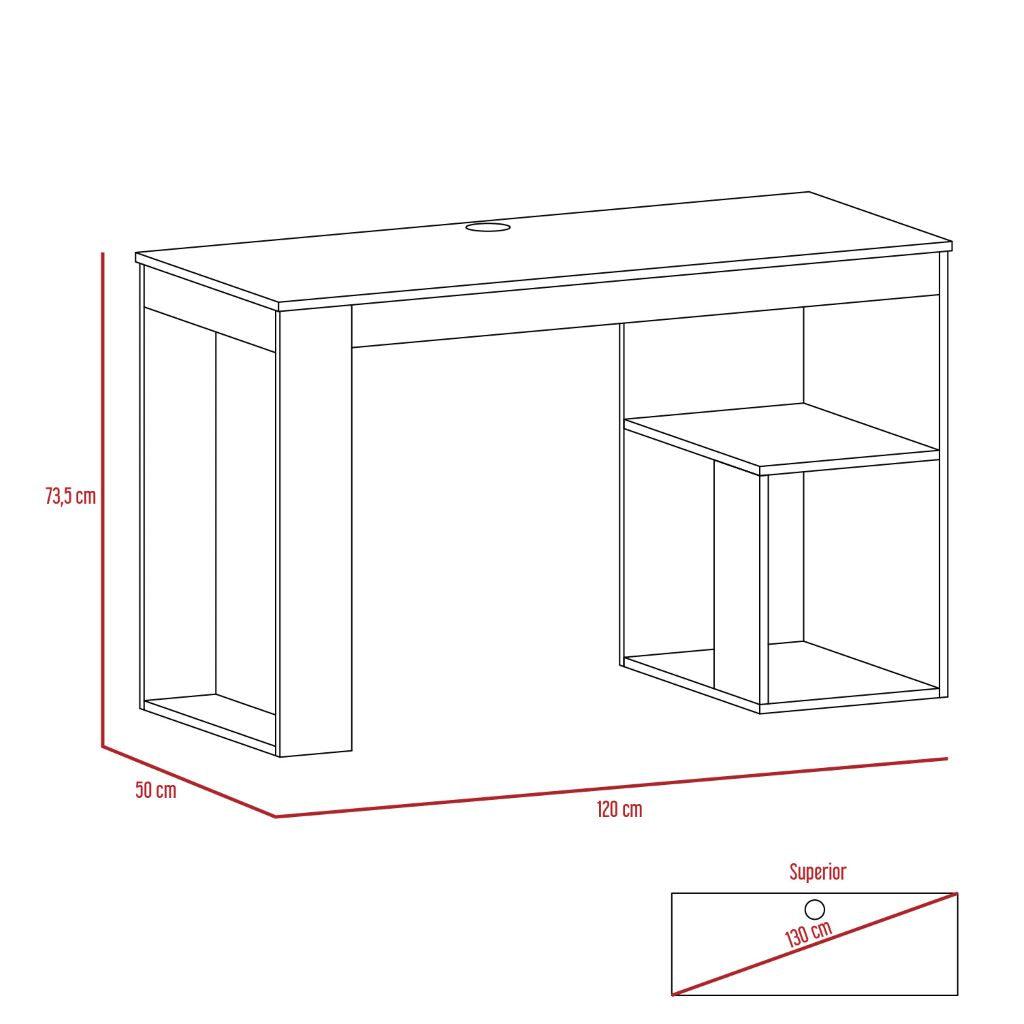 Combo para Oficina Malaga, incluye Escritorio y Mesa de centro.