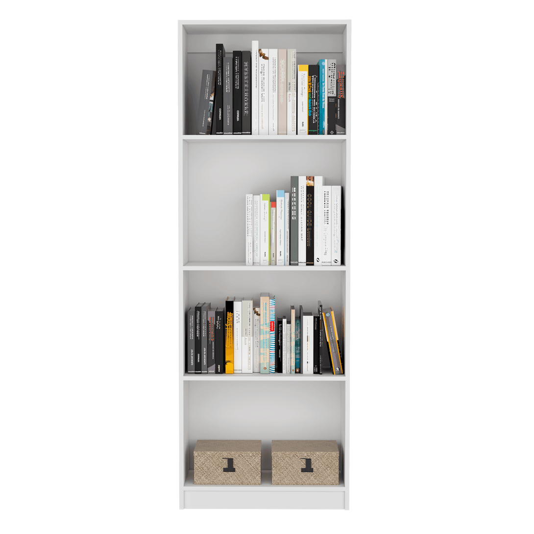 Combo de Bibliotecas Home, Blanco Incluye Tres Bibliotecas - VIRTUAL MUEBLES