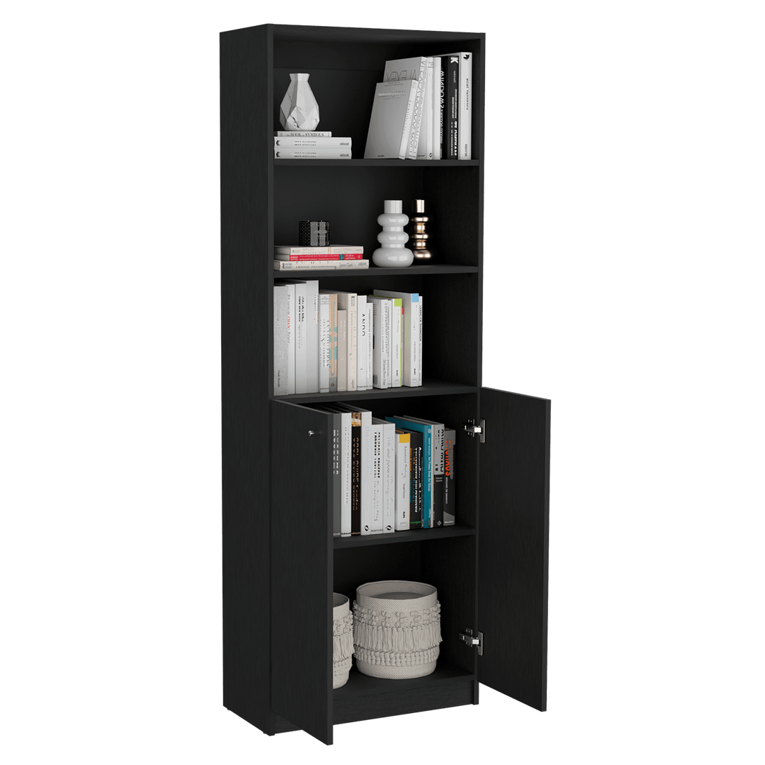 Combo de Bibliotecas Home, Wengue Incluye Tres Bibliotecas - VIRTUAL MUEBLES