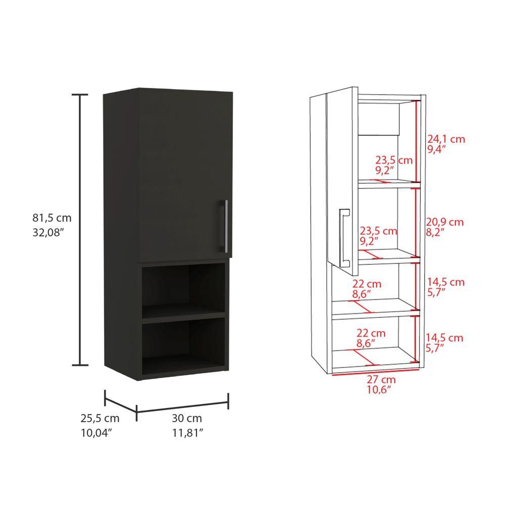 Gabinete de Baño Apolis color Wengue.