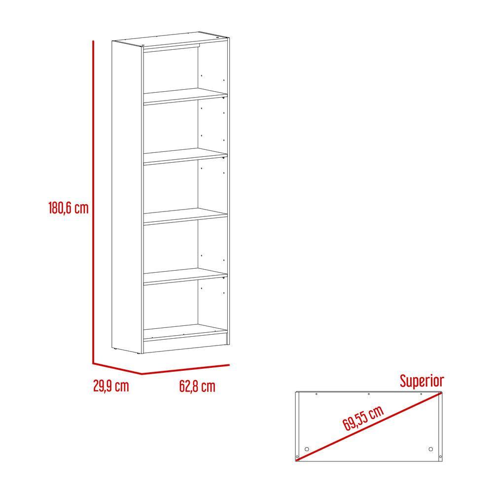 Combo de Bibliotecas Home Eco, Blanco Incluye Tres Bibliotecas - VIRTUAL MUEBLES