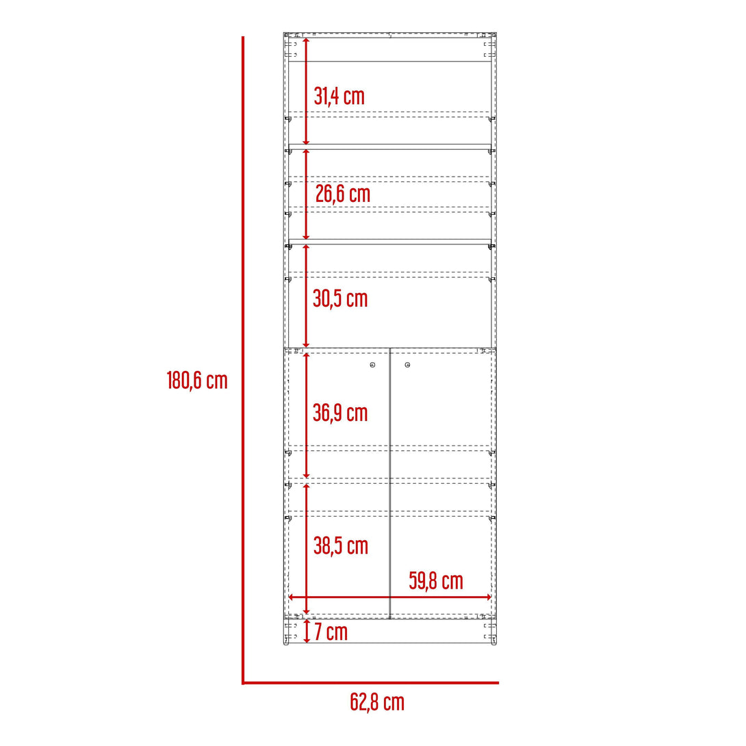 Combo de Bibliotecas Home Eco, Blanco Incluye Tres Bibliotecas - VIRTUAL MUEBLES