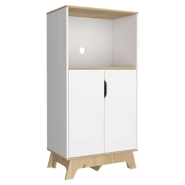 Mueble Auxiliar Lirio, Zabedra, con Espacio Para Microondas ZF - VIRTUAL MUEBLES