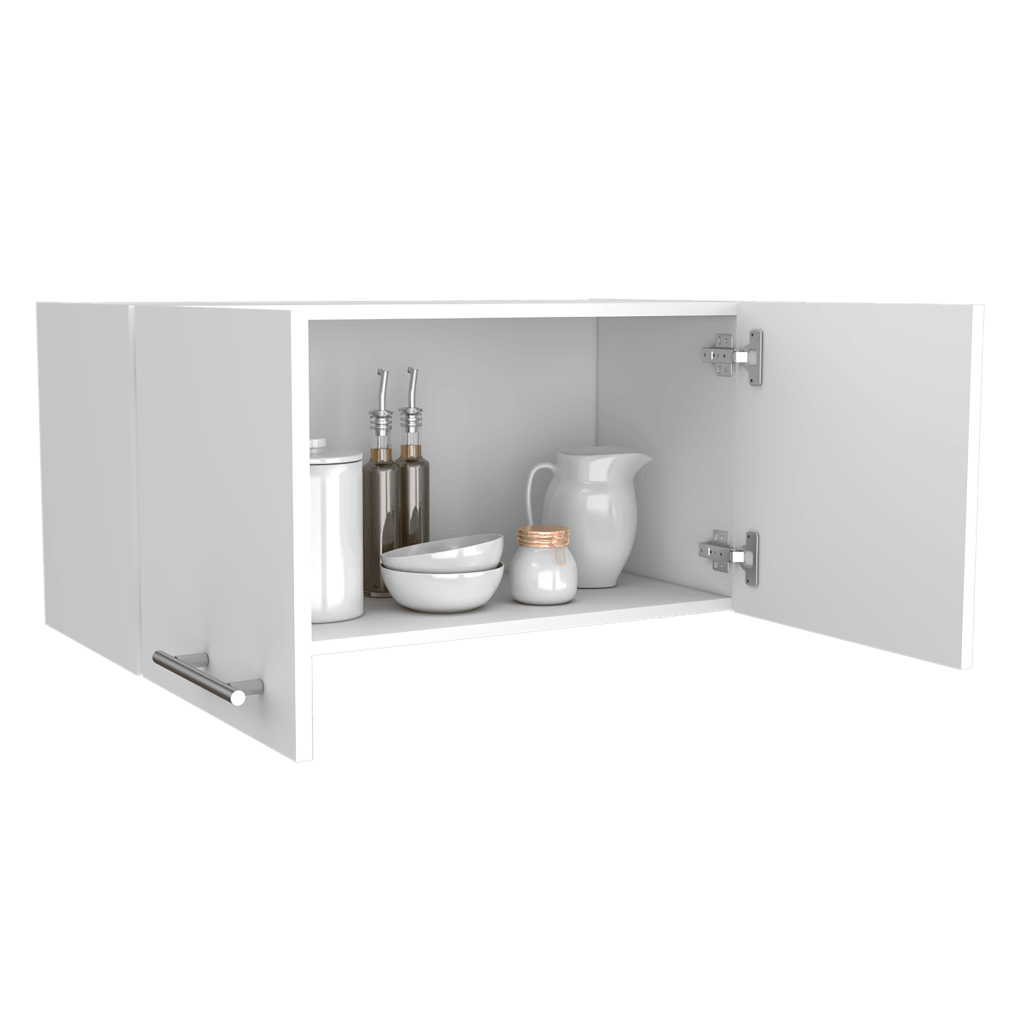 Mueble Sobre Campana Delfi color Blanco para Cocina.