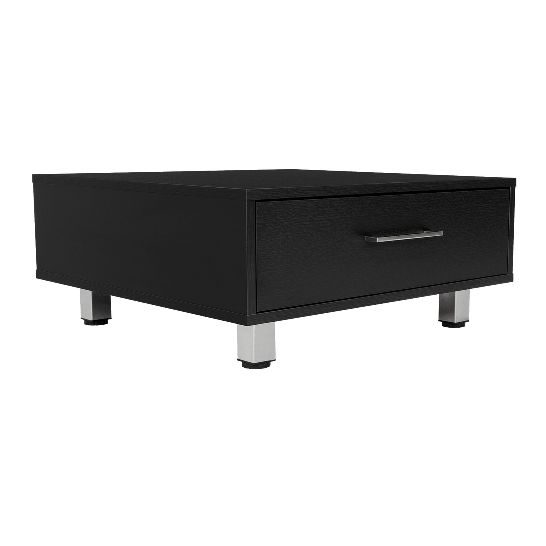 Mesa de Centro Ascher, Wengue, con Un Cajón - VIRTUAL MUEBLES