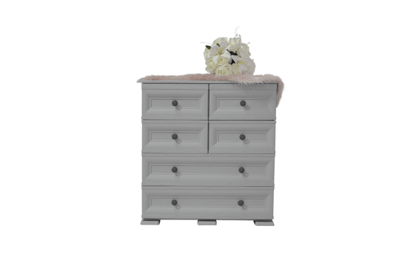 Mueble Organizador Elegance Dali color Gris para Habitación.