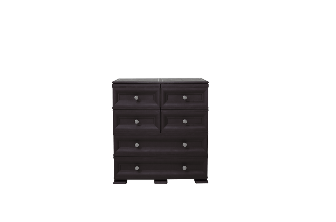 Mueble Organizador Elegance Dali color Wengue para Habitación.