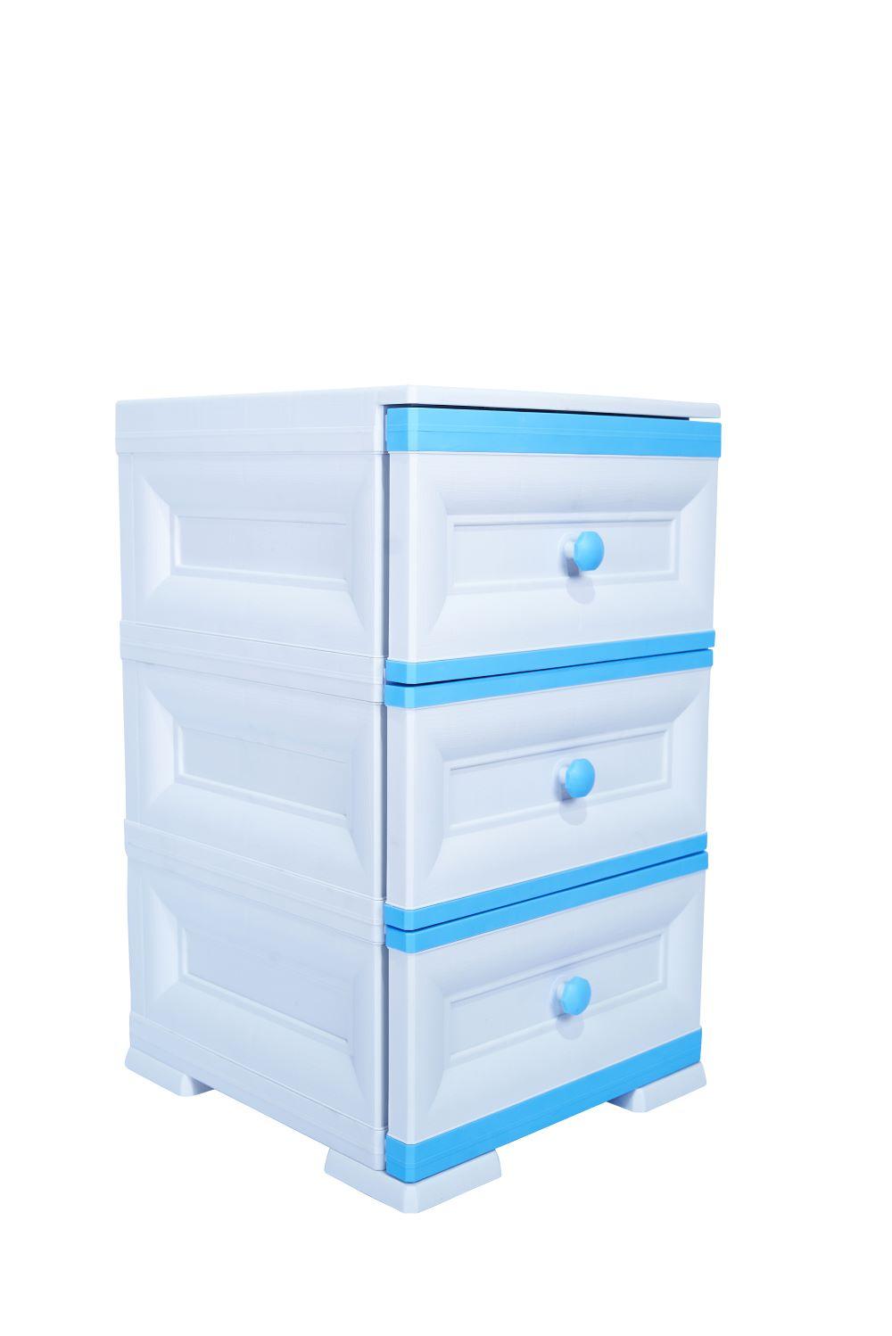 Mueble Organizador Elegance Matisse Infantil color Azul para Habitación.