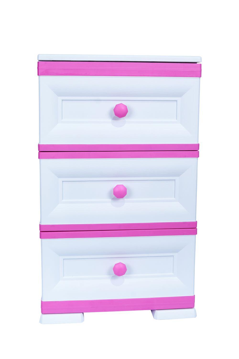 Mueble Organizador Elegance Matisse Infantil color Fucsia para Habitación.