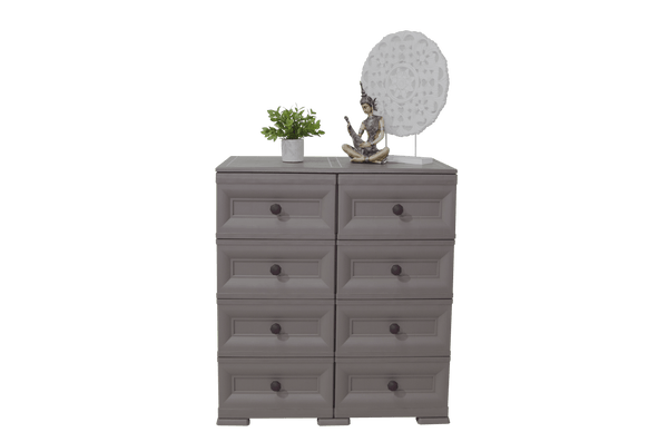 Mueble Organizador Elegance Van Gogh color Cocoa para Habitación.