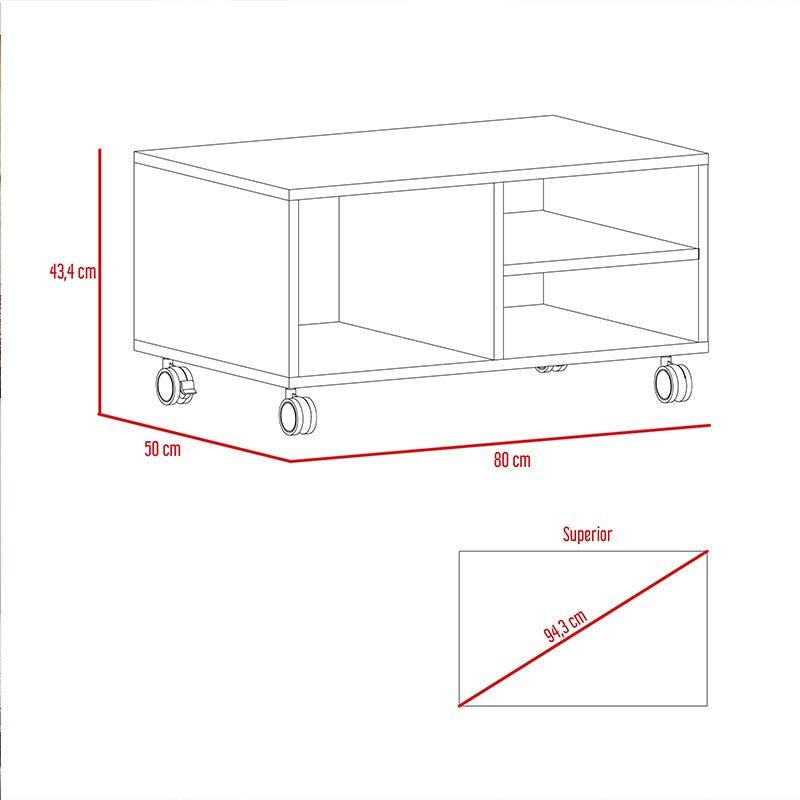 Combo para Sala Naim, incluye Mesa para TV.