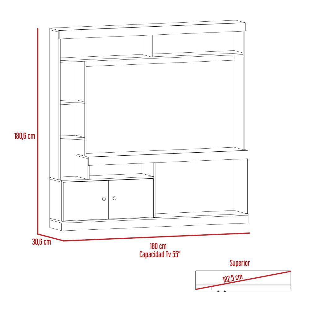 Combo para Sala Naim, incluye Mesa para TV.