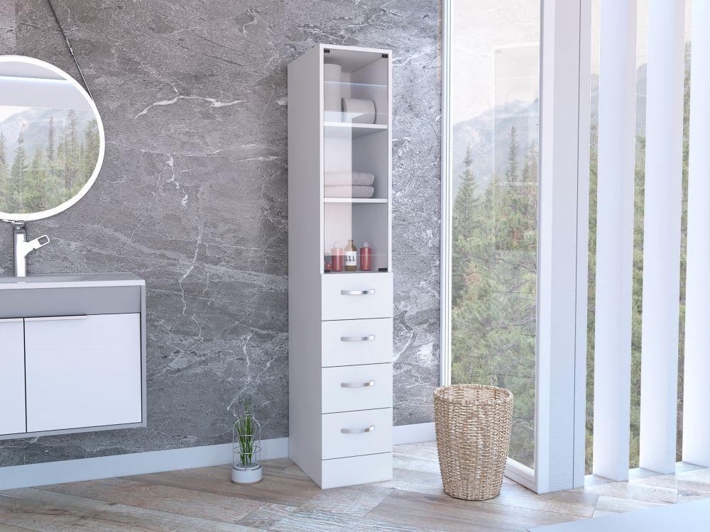 Organizador de Baño Picasso color Blanco para Habitación.