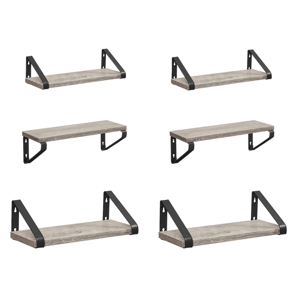 Set de 3 Repisas Shelf, Marrón Rustico X2