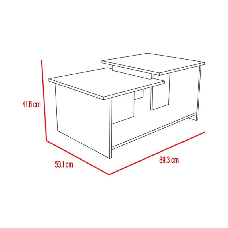 Combo para Habitación Fonet, incluye Closet y Mesa de Centro.